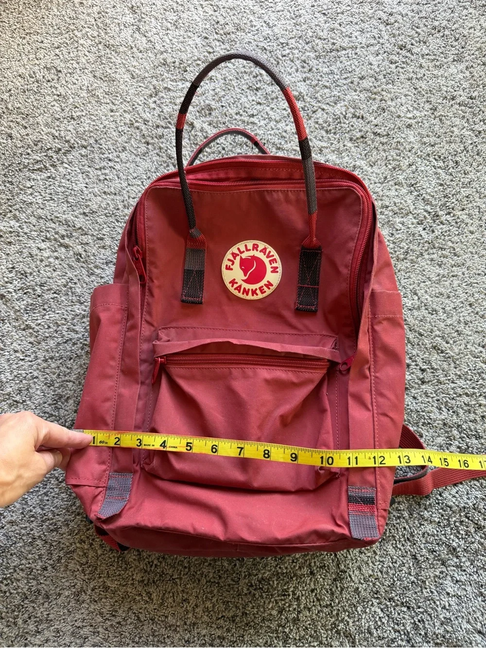 Fjallraven Kånken 15” Laptop Backpack - Red